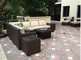 Outdoor Patio Set With Gas Fire Pit