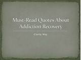 Substance Abuse Recovery Quotes Photos