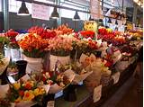 Images of Pike Place Market Flowers Wedding