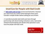 Auto Loans For People With Bad Credit