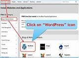 One Click Wordpress Hosting Photos