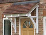 Wood Door Awning Plans Images