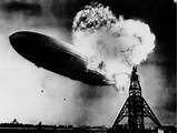 Hydrogen Zeppelin Explosion Pictures