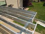 Wood Decking To Steel Joists
