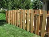 Pictures of Wood Fence Types