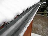 Pictures of Heat Tape Gutters