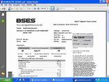 Images of Bses Duplicate Electricity Bill
