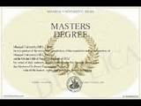 Pictures of Master Degree Usa