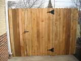 Pictures of Wood Fence Gate Kit