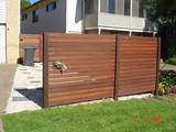 Pictures of Vertical Wood Fence Designs