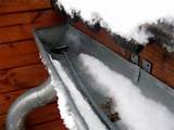 Heat Tape Downspout Images