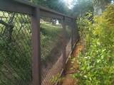 Pictures of Wood Fence Using Chain Link Posts
