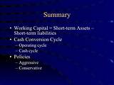 Introduction Of Working Capital