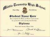 Texas High School Online Diploma Pictures