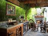 Outdoor Wood Kitchen Cabinets Photos
