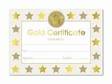 Pictures of Foil Certificate Stickers