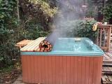 Photos of Wooden Roll Up Hot Tub Covers