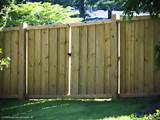 Wood Fence With Gate Pictures