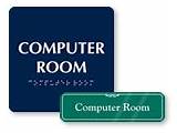 Pictures of Computer Room Door