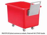 Photos of Wheeled Plastic Storage Containers