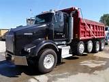 Pictures of Kenworth Quad Axle Dump Truck For Sale