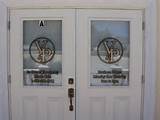 Photos of Glass Office Door Signs