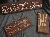 Pictures of How To Make Wood Signs With Quotes