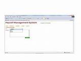 Employee Payroll System Java Pictures