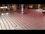 Floor Heat Tubing Layout Pictures