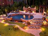 Images of Landscaping Around A Kidney Shaped Pool