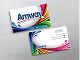 Amway Business Card Design Pictures