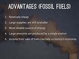 Advantages And Disadvantages Of Fossil Fuels Photos