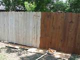 Painting A Wood Fence Pictures