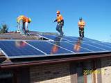 Photos of Solar Panel Installation Home