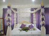 Photos of Flower Bed Decoration For Wedding Night