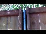 Images of Wood Fence Using Chain Link Posts