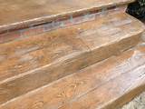 Photos of Diy Wood Plank Stamped Concrete