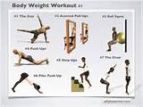 Own Body Weight Exercise Routines Pictures