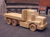 Images of Wooden Toy Trucks