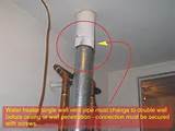 Water Heater Vent Pipe Photos