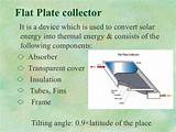 Images of Liquid Flat Plate Solar Collector