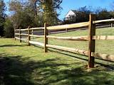 Split Rail Wood Fence