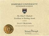 Harvard Online Phd Degree Photos