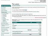 Online Tax Year Overview Photos