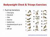 Upper Body Workout Exercises Without Weights Images