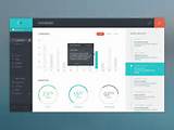 Pictures of Flat Web Design Dashboard