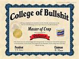 Funny College Degrees Photos