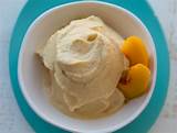 Images of Peach Ice Cream Vitamix