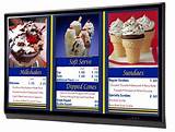 Ice Cream Menu Board Images
