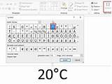Degrees Symbol In Word Photos